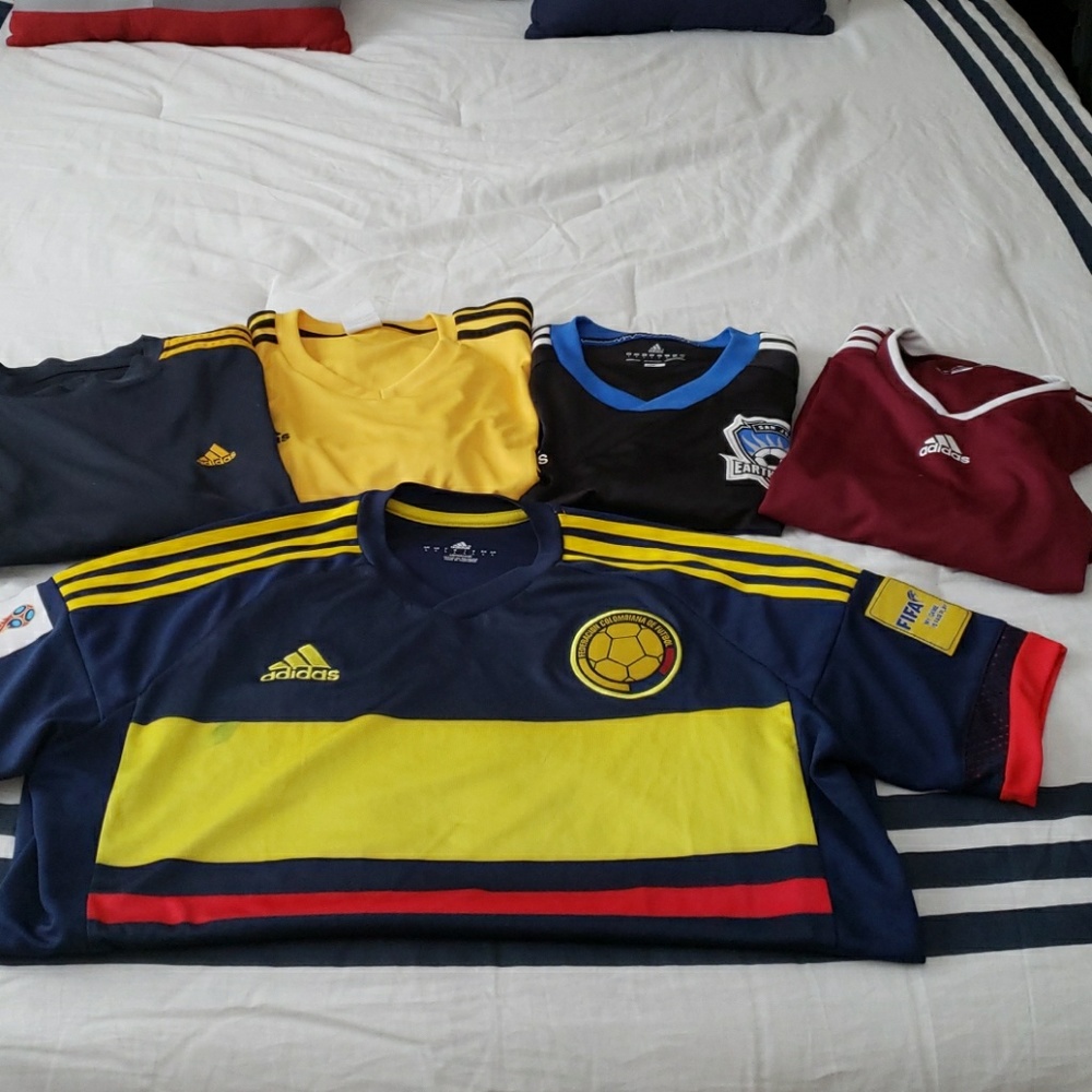 Adidas 5 shirt bundle